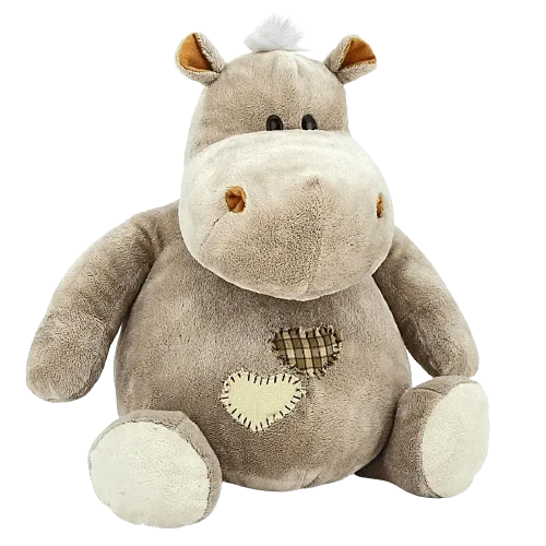 Плюшевая игрушка бегемотик